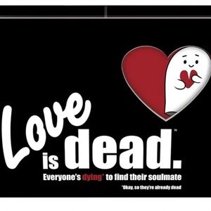 Hasbro Love is Dead Card Game hilarious card game NWT